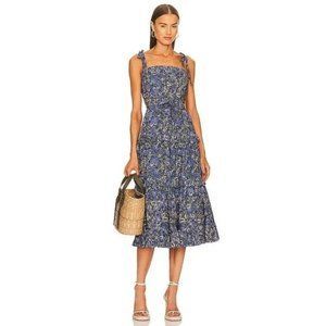 Ulla Johnson Floral Print Midi Dress NWT